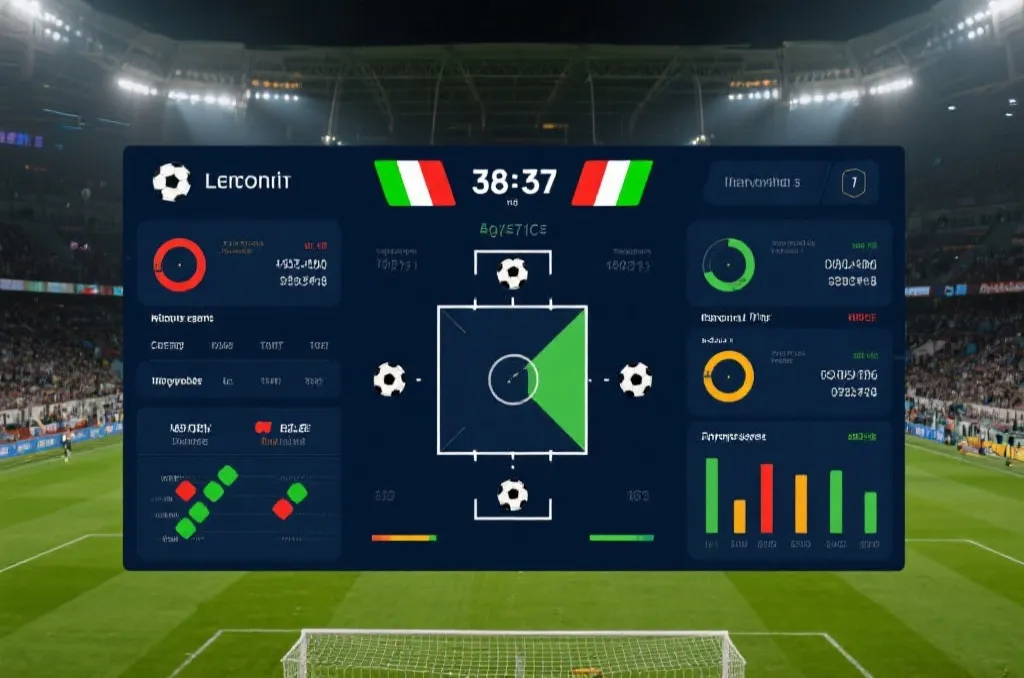 世界杯比赛直播中的数据面板与实时比分